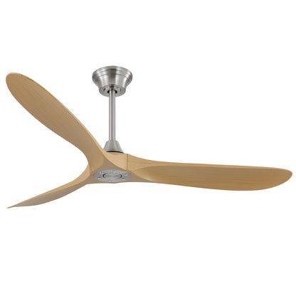 60 Inch Outdoor Ceiling Fan Without Light 3 ABS Blade with Smart APP Control