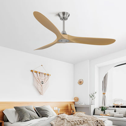 60 Inch Outdoor Ceiling Fan Without Light 3 ABS Blade with Smart APP Control