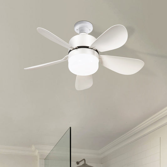 Socket Fan Light Ceiling Fans with Remote Screw in Ceiling Fan DC Motor Noiseless 3 Wind Speed